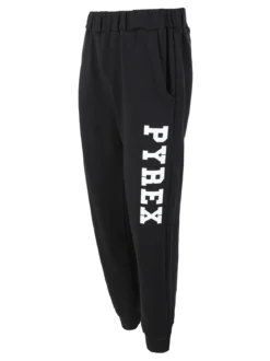 Pyrex Pantaloni tuta da uomo felpati con polsini