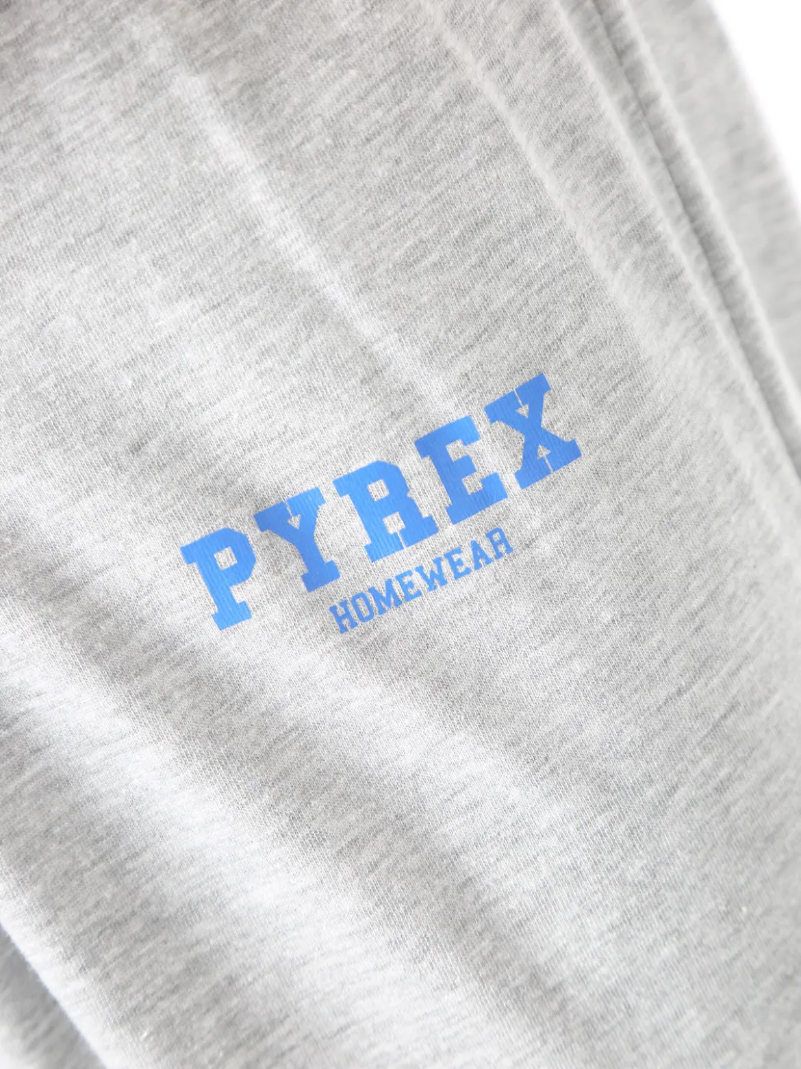 Pyrex Pigiama lungo da uomo in cotone - bluette