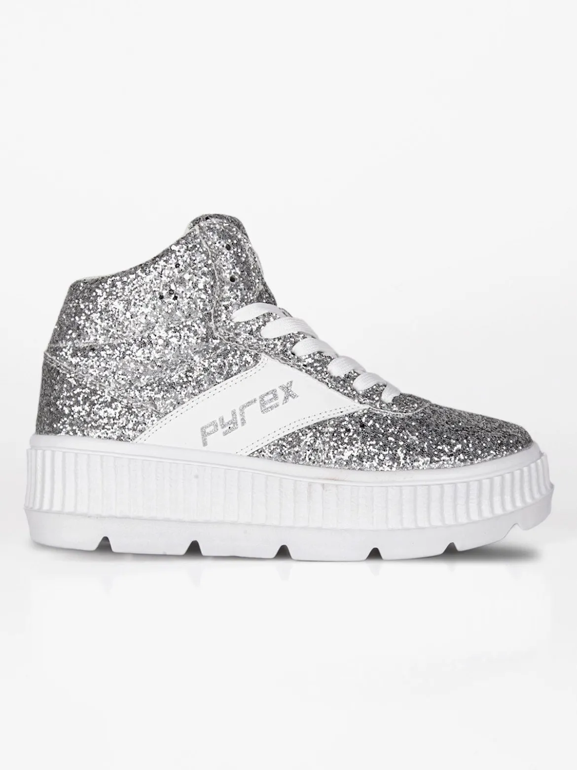 Pyrex PY030115 Sneakers donna alta glitter