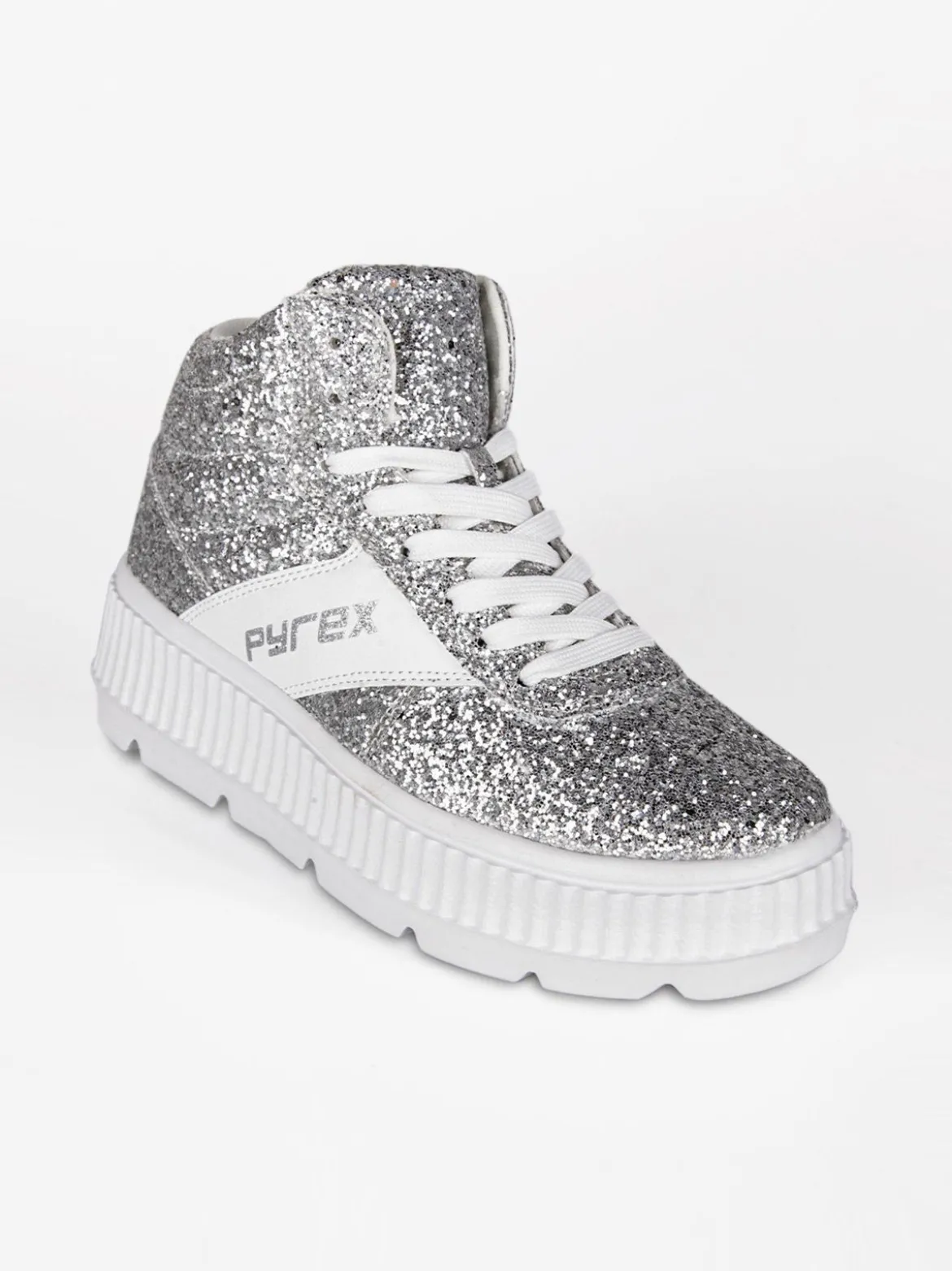 Pyrex PY030115 Sneakers donna alta glitter