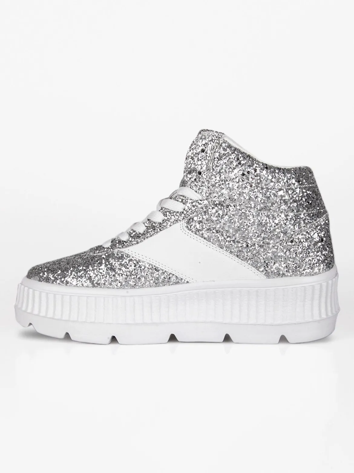 Pyrex PY030115 Sneakers donna alta glitter