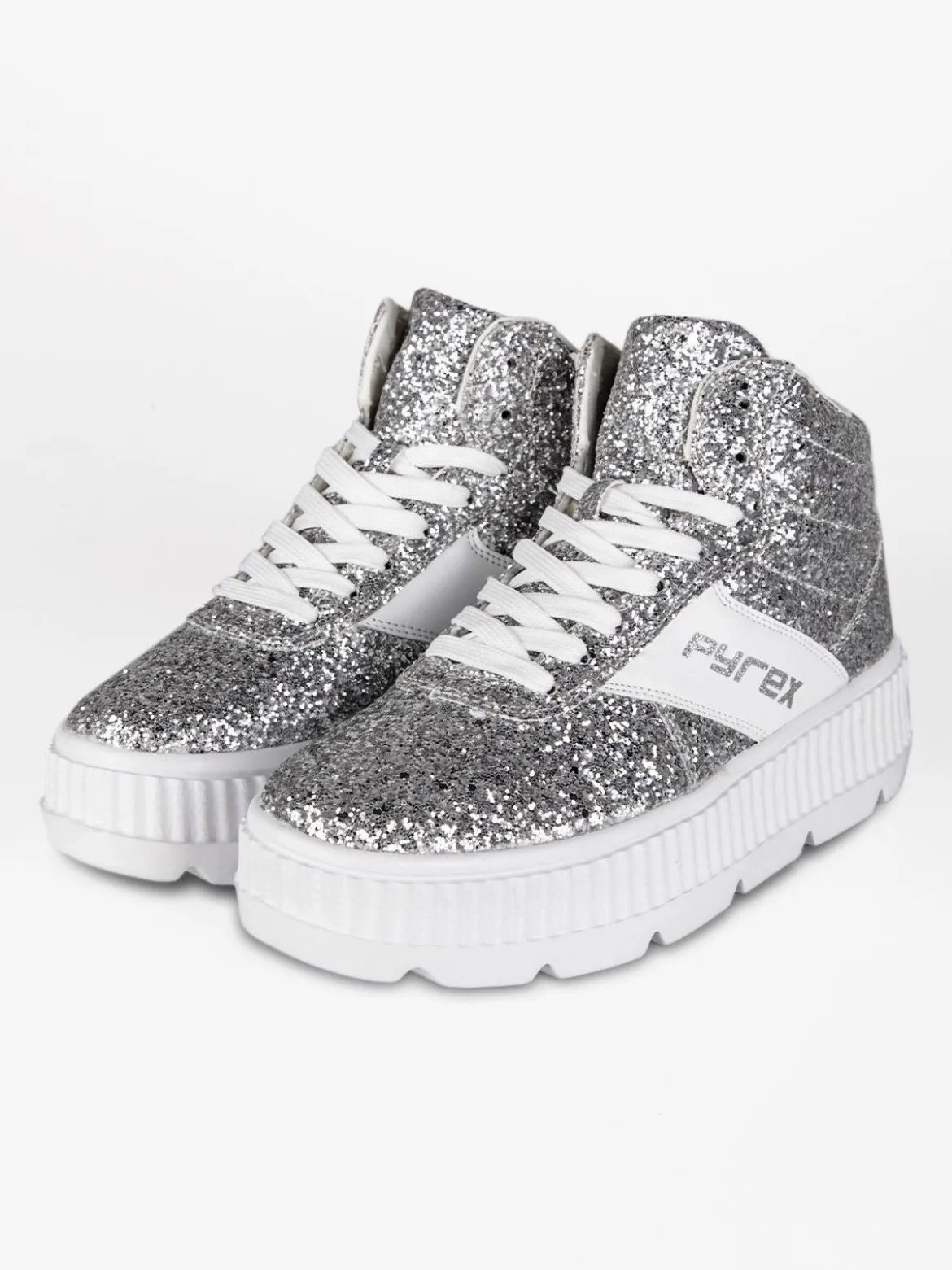Pyrex PY030115 Sneakers donna alta glitter