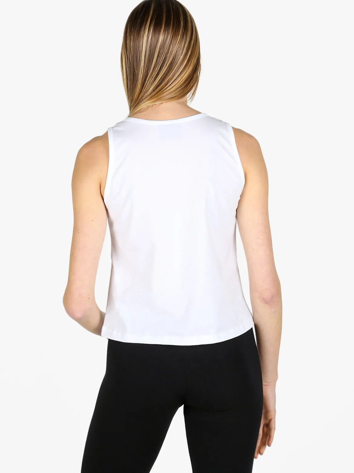 Pyrex Top donna sportivo in cotone con logo