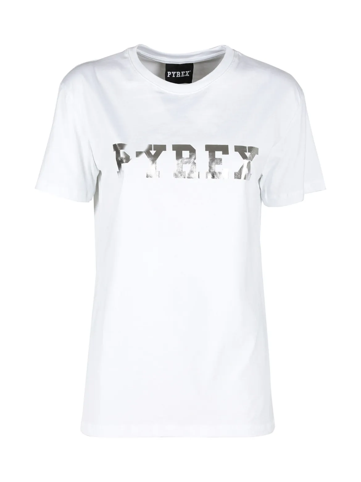Pyrex T-shirt donna in cotone con logo