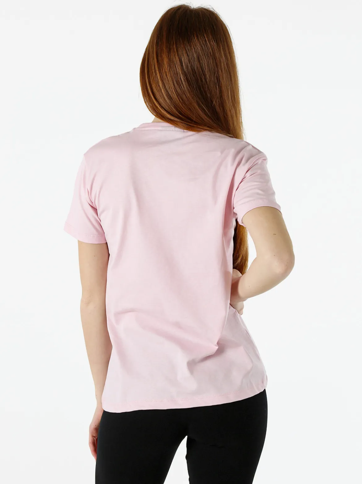 Pyrex T-shirt donna in cotone con logo - rosa