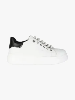 Queen Helena Sneakers donna con lacci elastici e platform