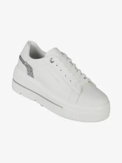 Queen Helena Sneakers donna con platform e glitter