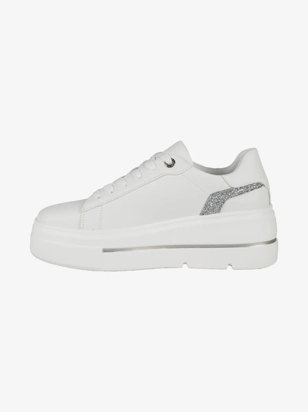 Queen Helena Sneakers donna con platform e glitter