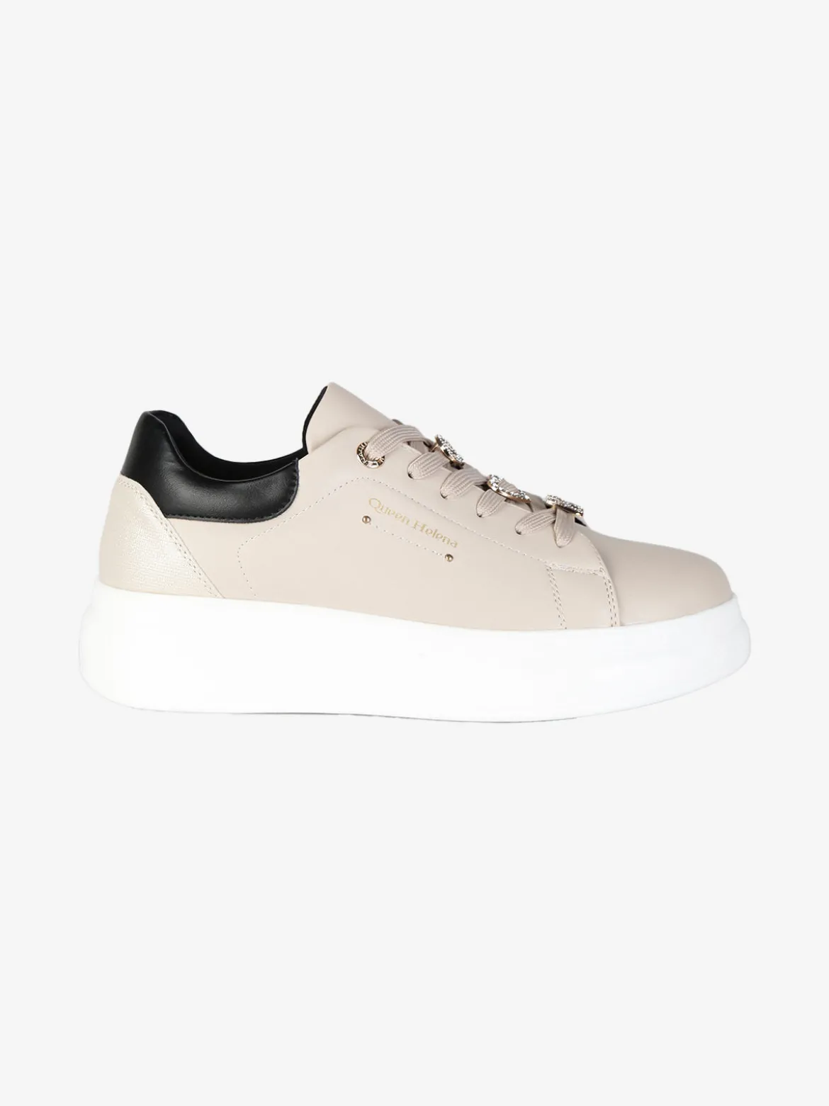 Queen Helena Sneakers donna gioiello con platform