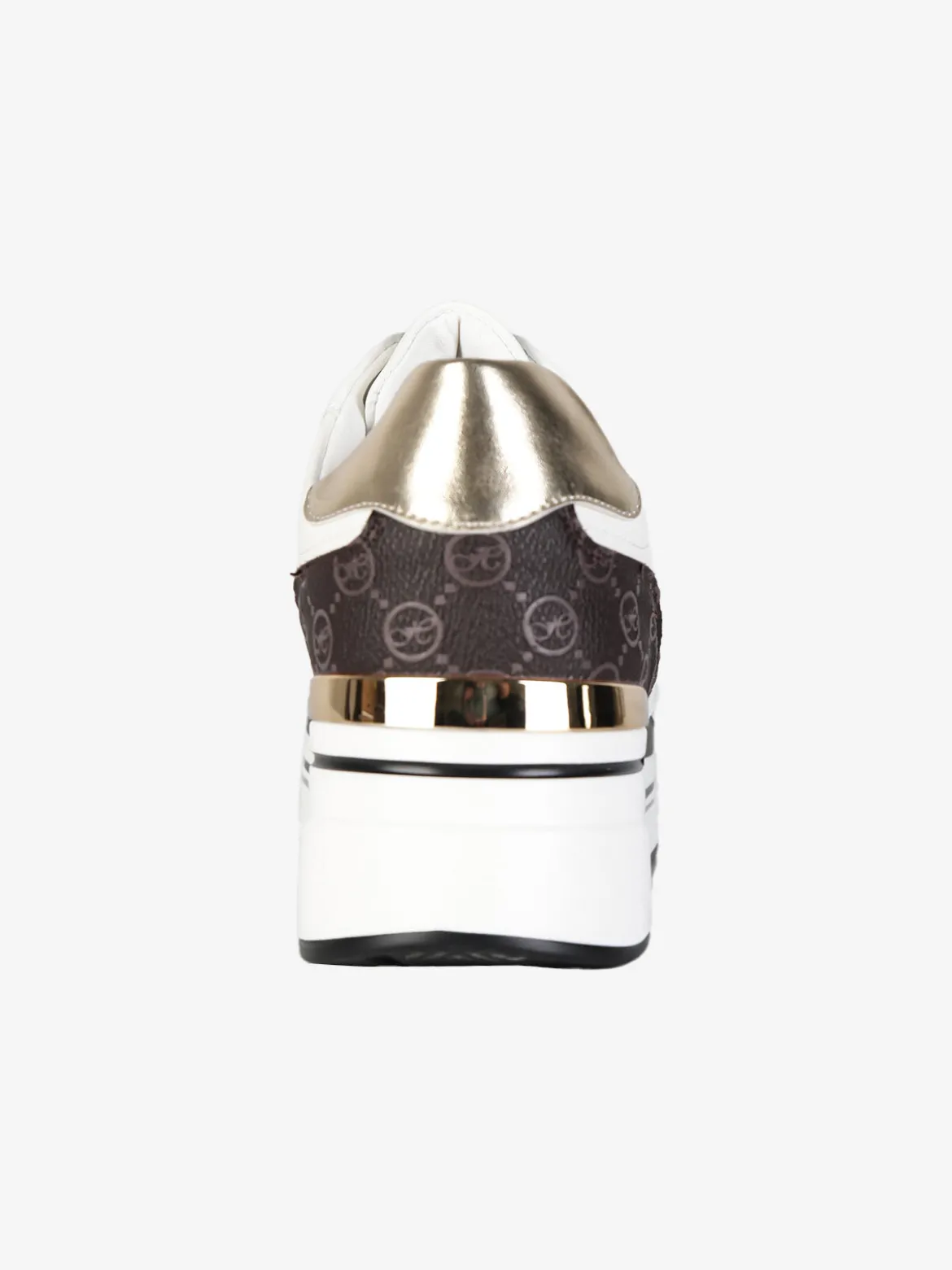 Queen Helena Sneakers donna lurex con platform