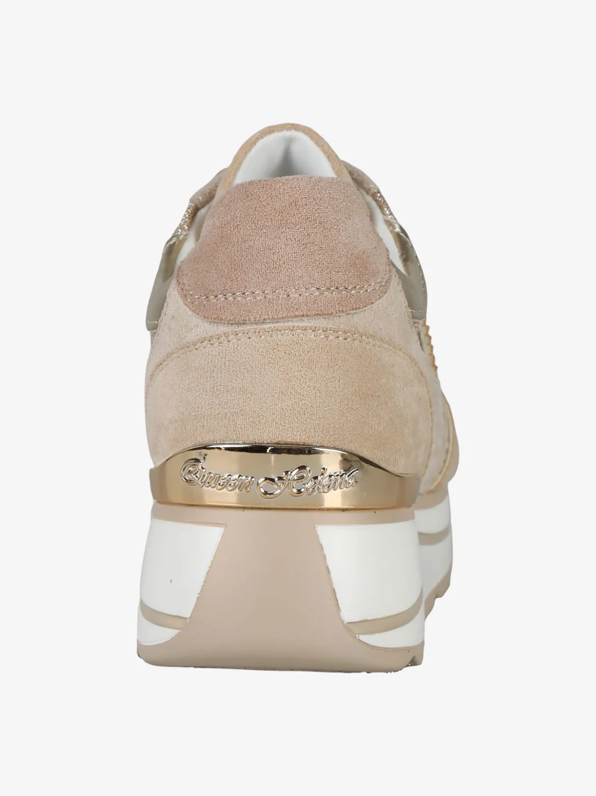 Queen Helena Sneakers donna scamosciate con platform