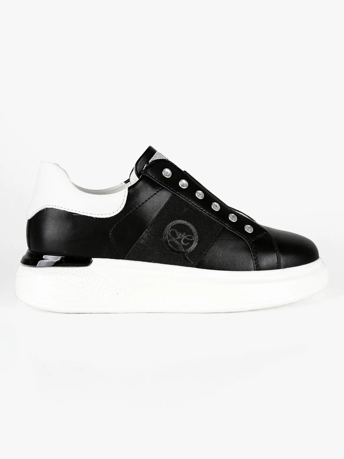 Queen Helena Sneakers donna slip on con strass