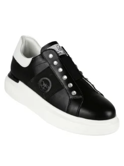 Queen Helena Sneakers donna slip on con strass