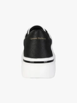 Queen Helena Sneakers donna stringate con suola alta