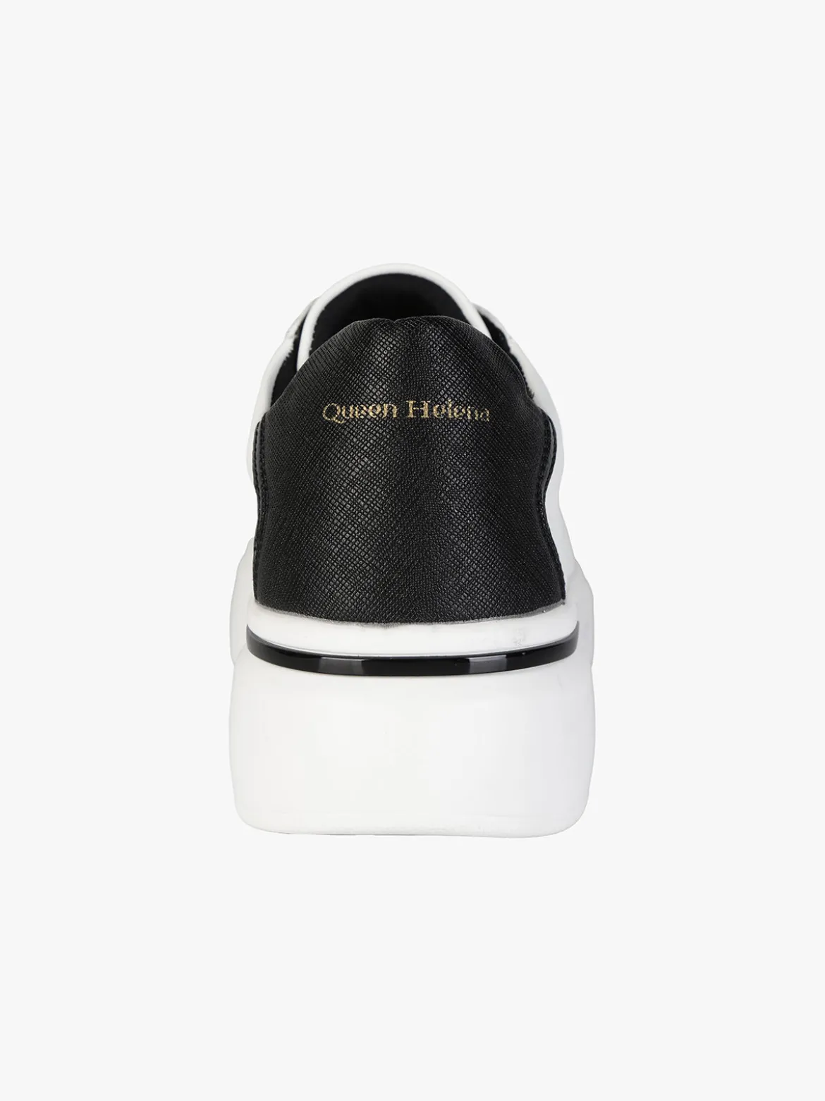 Queen Helena Sneakers donna stringate con suola alta