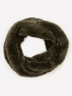 Regina Schrecker Sciarpa ad anello in ecopelliccia