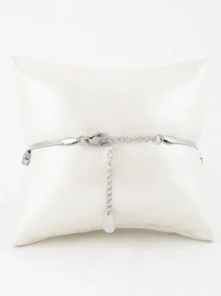 Rejena Bracciale piatto con strass
