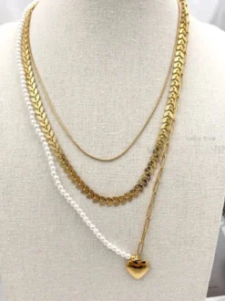 Rejena Collana donna in acciaio