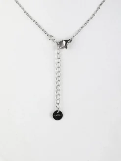 Rejena Collana sottile da donna con charm cappello di Natale