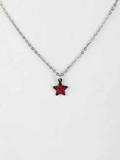 Rejena Collana sottile da donna con charm stella
