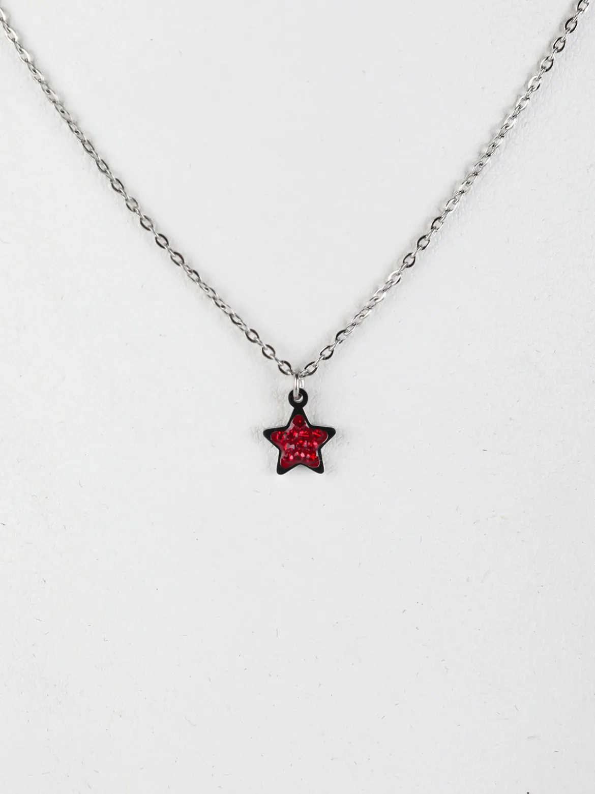 Rejena Collana sottile da donna con charm stella