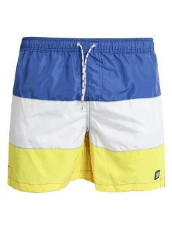Renato Balestra Boxer da mare a strisce di colore