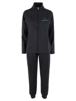 Renato Balestra Completo tuta donna 2 pezzi con felpa e pantaloni - blu scuro