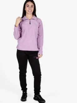 Renato Balestra Felpa donna in pile a mezza zip