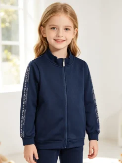Renato Balestra Felpa pesante da bambina full zip