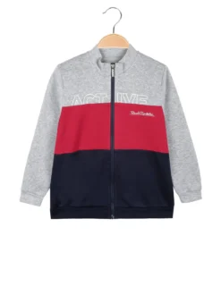 Renato Balestra Felpa pesante da bambino full zip multicolore