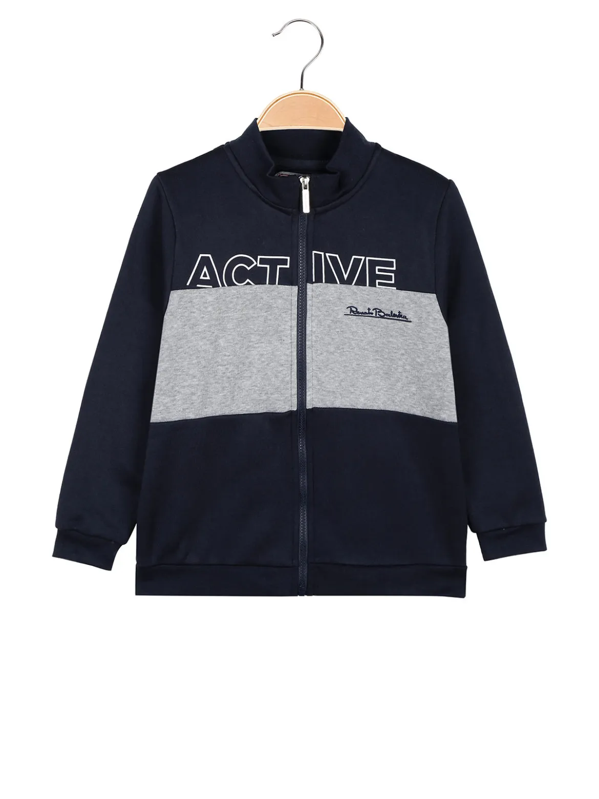 Renato Balestra Felpa pesante da bambino full zip multicolore