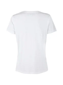 Renato Balestra T-shirt donna in cotone bielastico con logo