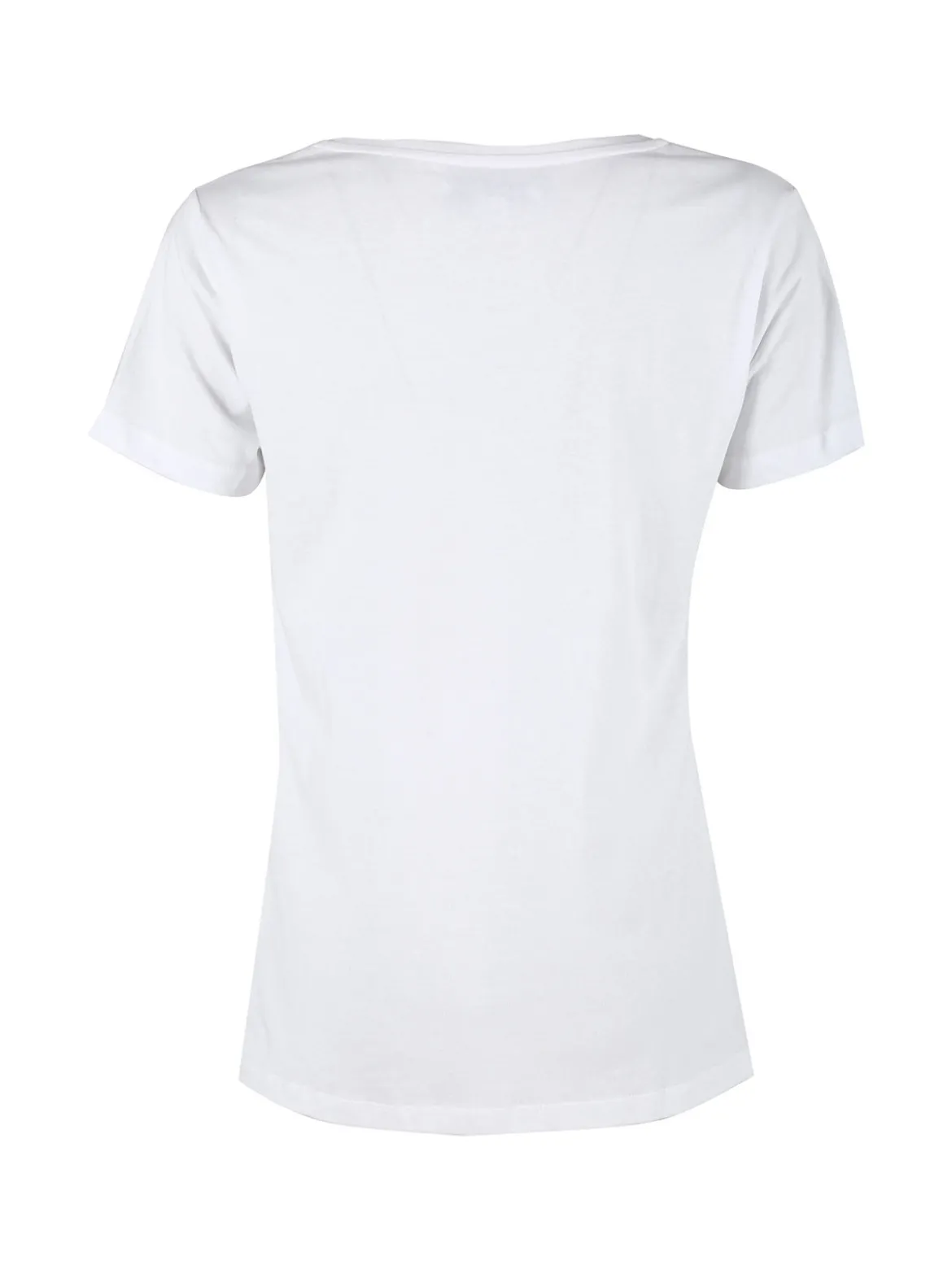 Renato Balestra T-shirt girocollo da donna in cotone bielastico con scritta