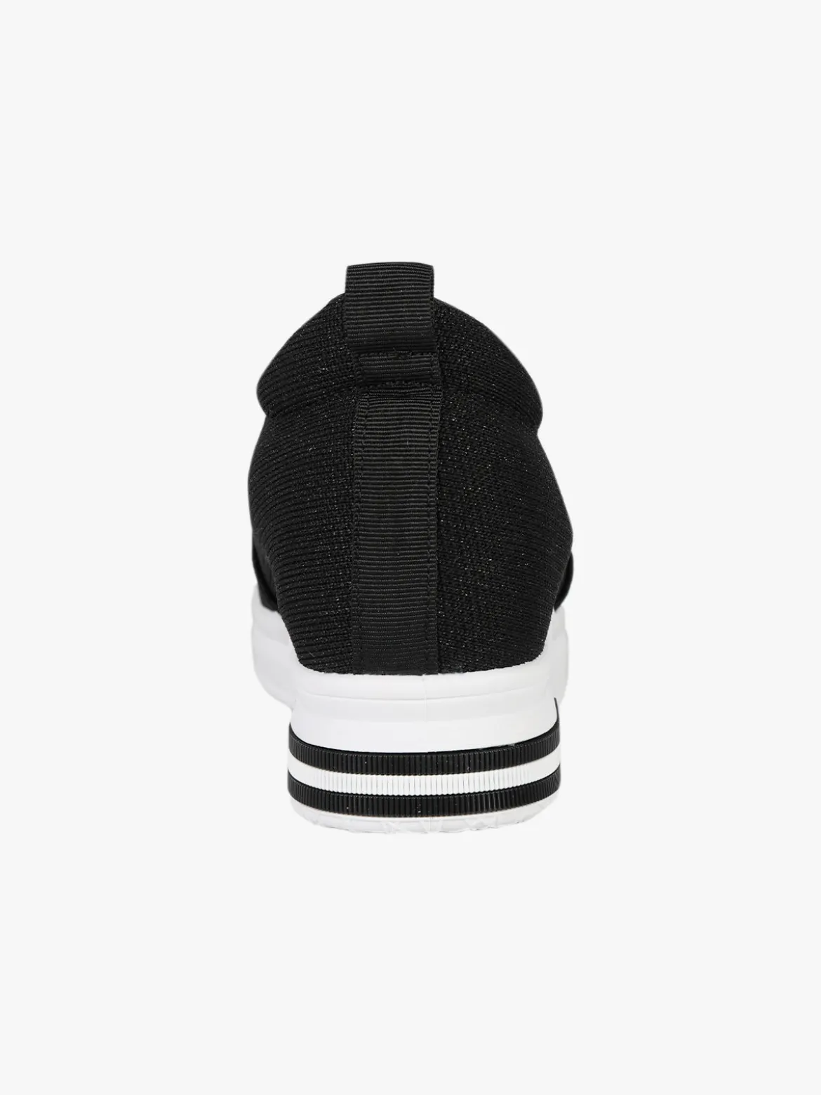 Renda Sneakers da donna in tessuto con zeppa e piccole borchie