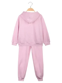 Re Panda Completo tuta 2 pezzi da bambina con cappuccio