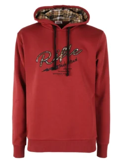 Rifle Felpa invernale da uomo con cappuccio - cammello