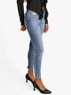 Rifle Jeans donna slim fit con spacco finale - jeans