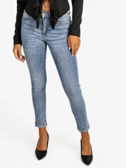 Rifle Jeans donna slim fit con spacco finale - jeans