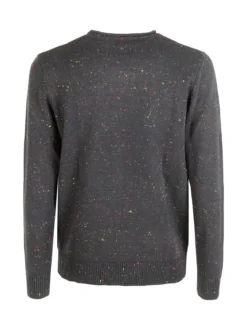 Rifle Maglione girocollo da uomo misto lana - nero