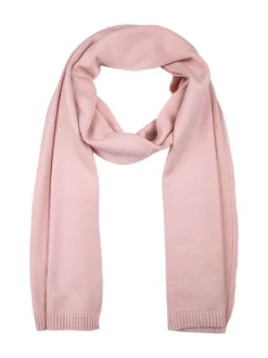 Rifle Sciarpa in maglia tinta unita - rosa