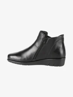 Riposella Stivaletti in pelle da donna con zeppa