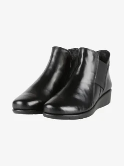 Riposella Stivaletti in pelle da donna con zeppa