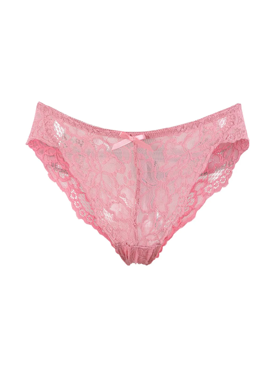 Rosa Junio Slip donna in pizzo - rosa