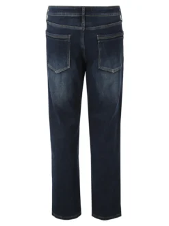 Ross Kemp Jeans da uomo a vita bassa con interno felpato - jeans