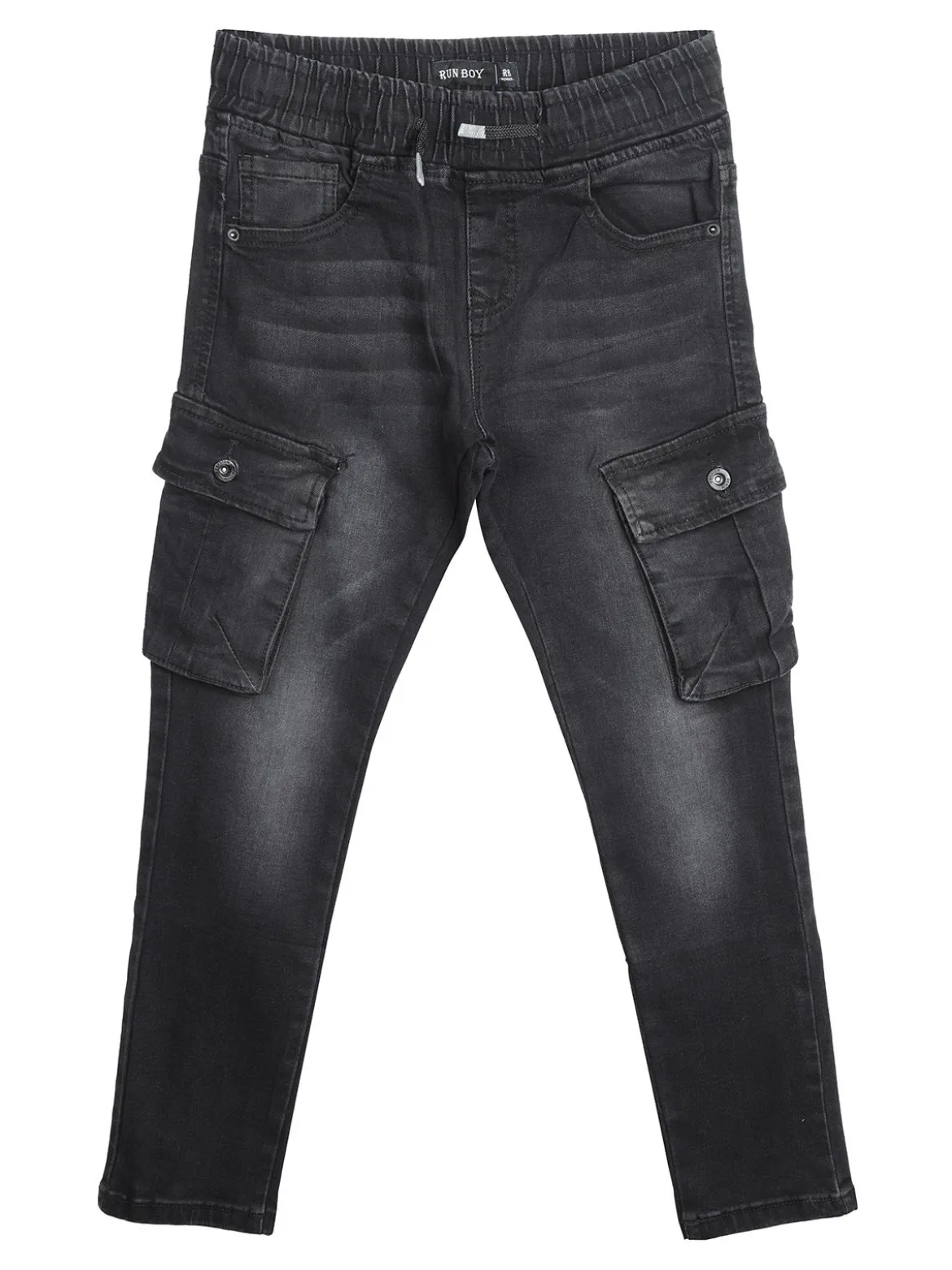 Run Boy Jeans da ragazzo con tasconi laterali