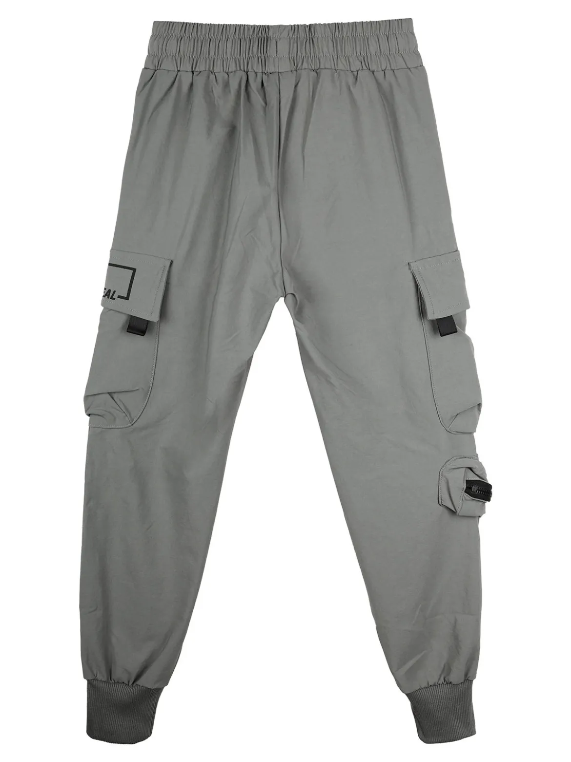 Run Boy Pantaloni cargo da ragazzo con polsini e coulisse - acqua marina
