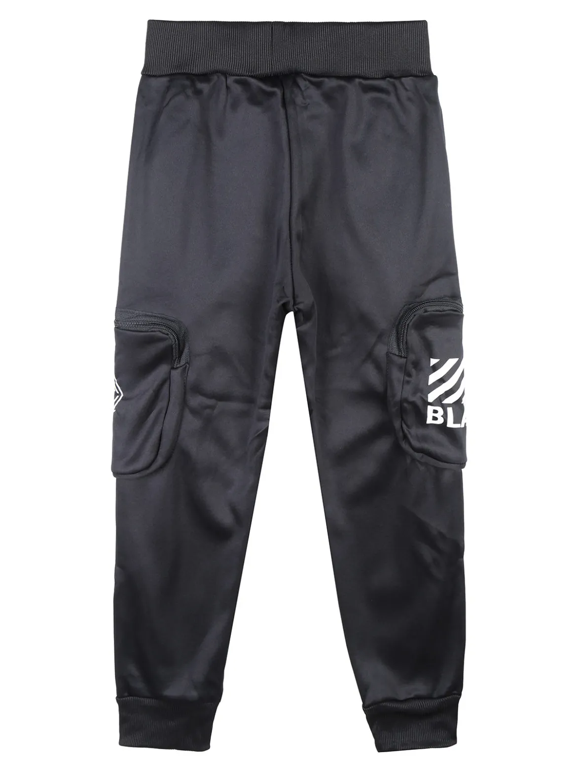 Run Boy Pantaloni da bambino con tasconi laterali e polsini