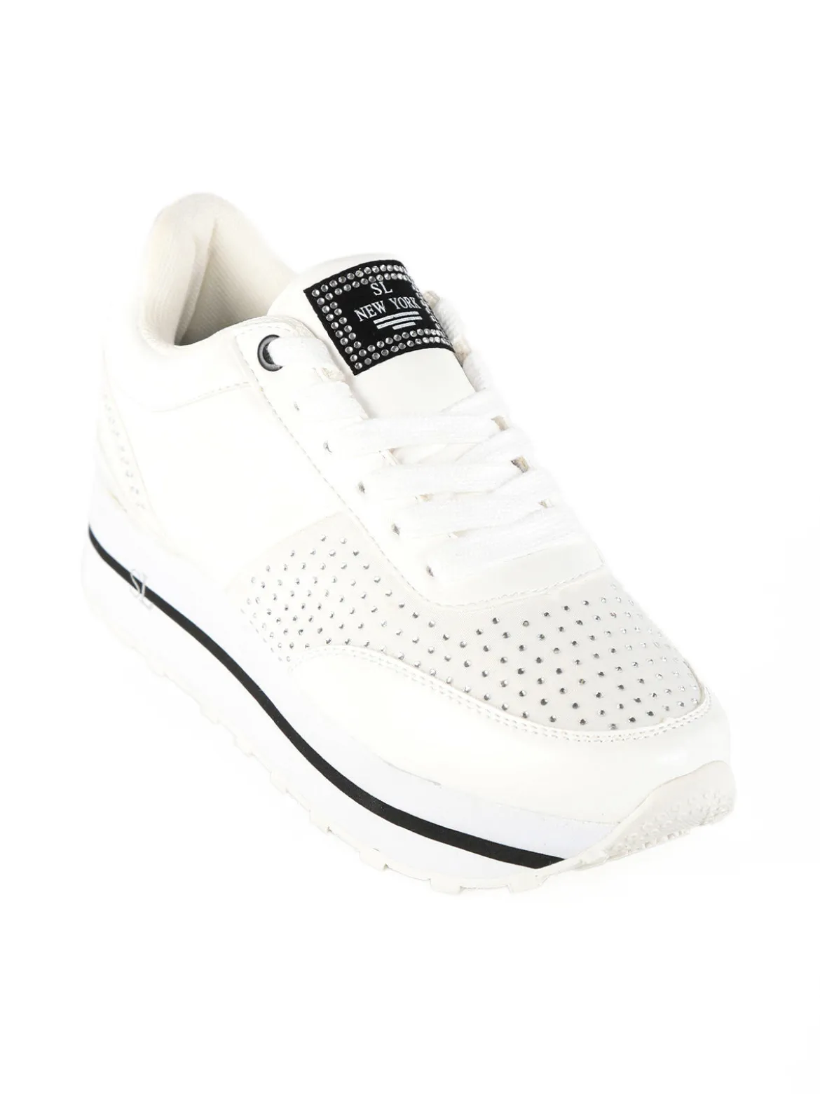 Saralòpez Sneakers da donna con strass