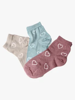 Scopri Confezione da 3 paia di calze corte da bambina in filo di scozia