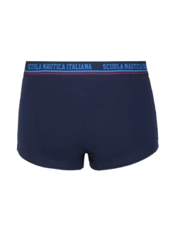 Scuola Nautica Italiana Boxer da uomo in cotone elastico